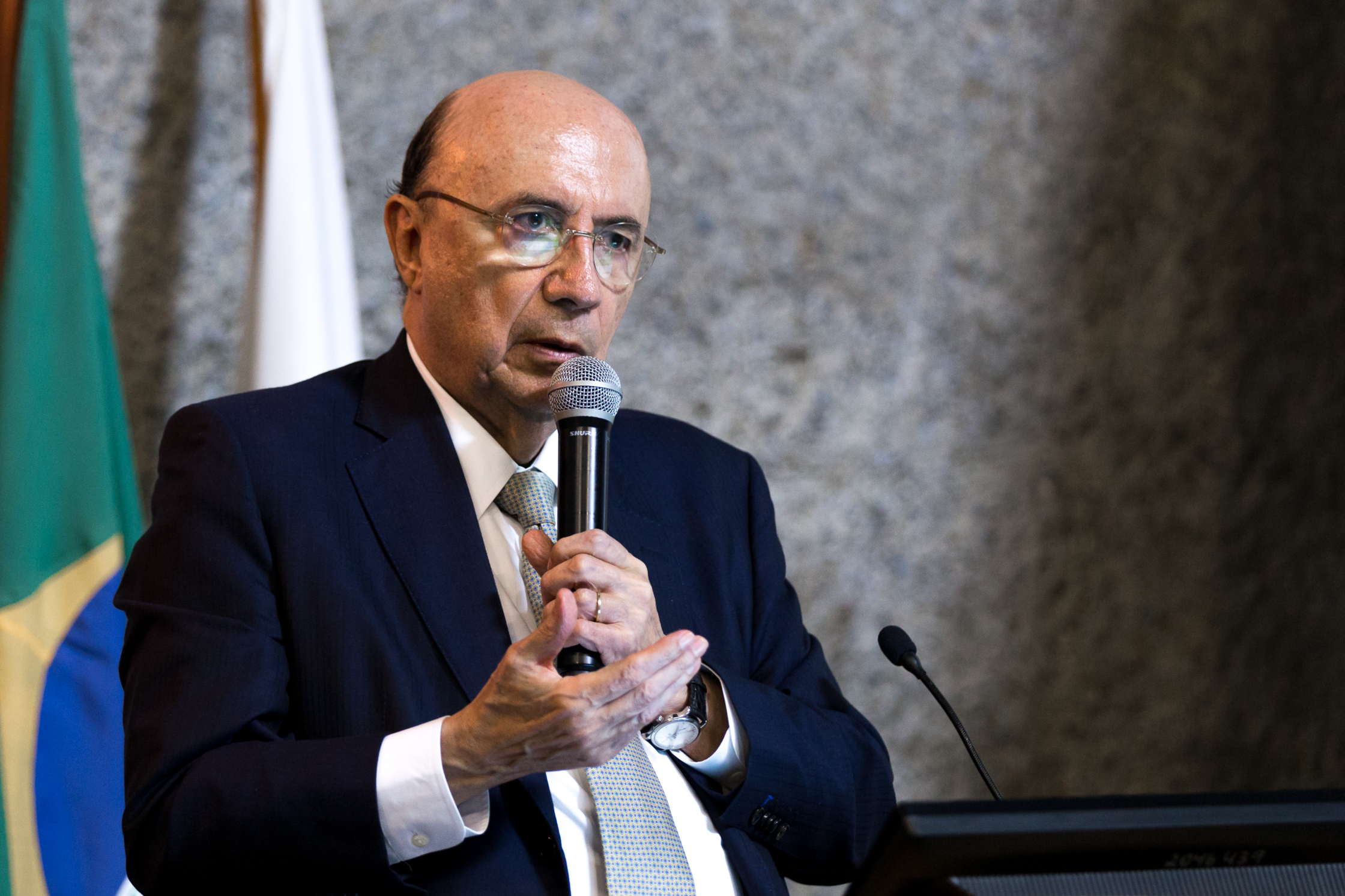 Ministro da Fazenda, Henrique Meirelles (foto: Gus