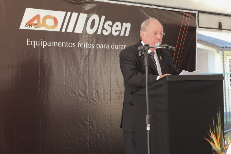 Fundador da empresa Olsen, Cesar Olsen (foto: Filipe Scotti)