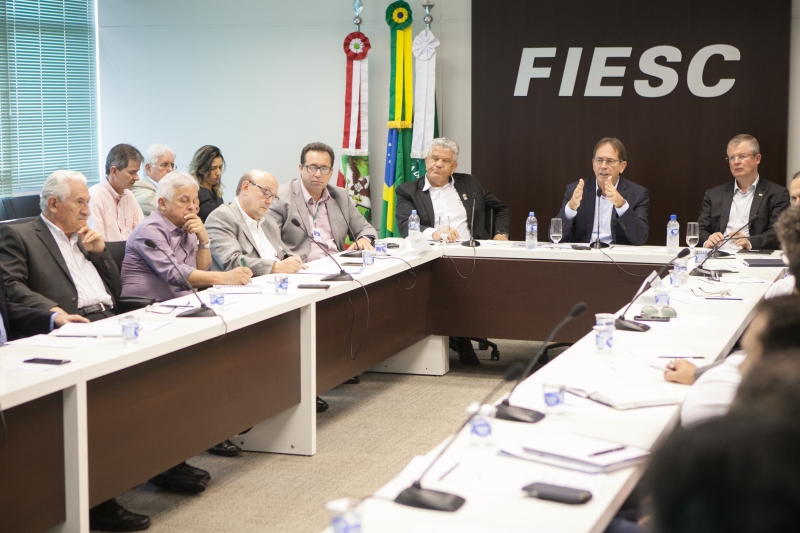 Reunião da Câmara foi realizada nesta quarta-feira (26), em Florianópolis (foto: Filipe Scotti)
