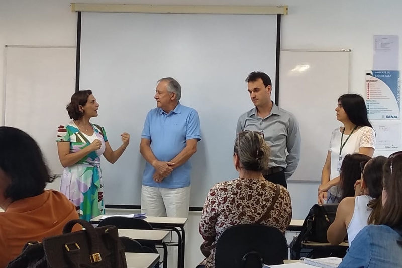 Reunião foi realizada no SENAI em Itajaí. Foto Divulgação/SESI