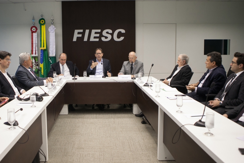 Reunião do COFEM foi realizada nesta segunda-feira (1º), em Florianópolis (foto: Filipe Scotti)