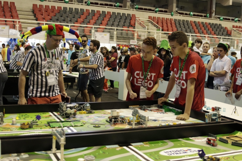 Etapa regional do Torneio de Robótica da FLL vale vaga para a fase nacional. Foto: Leonardo Júlio