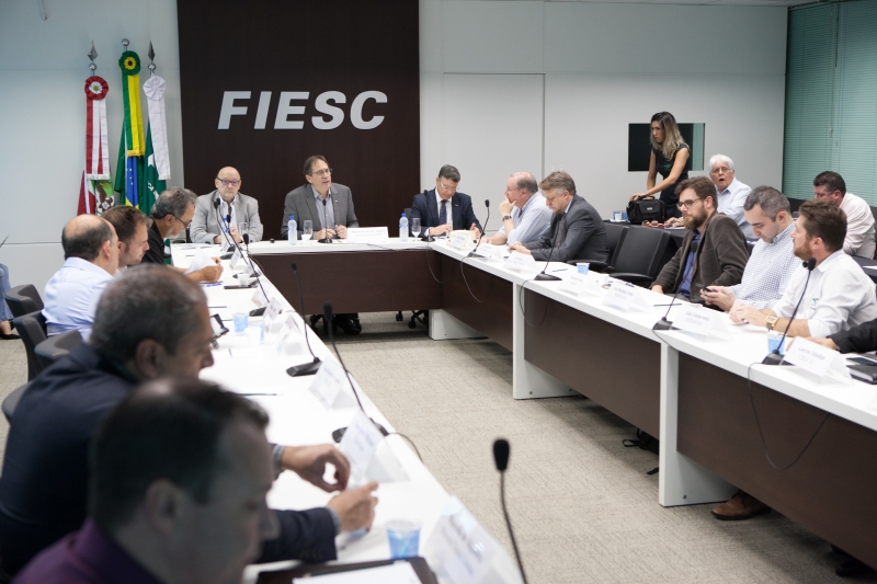 Reunião do Conselho foi realizada nesta quarta-feira (5), em Florianópolis (foto: Filipe Scotti)