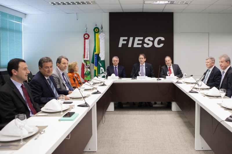 Encontro foi realizado na FIESC, nesta quarta-feira (27), em Florianópolis (foto: Filipe Scotti)
