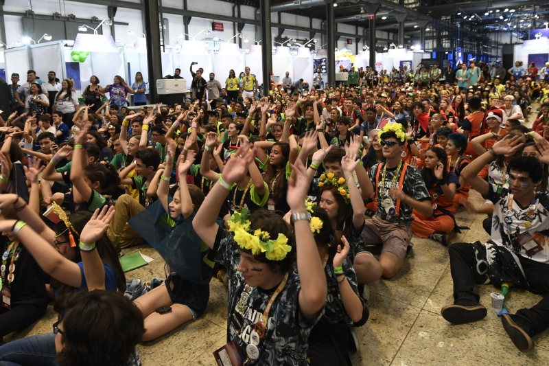 Festival reúne mais de 1,2 mil estudantes de todo o país no Píer Mauá (RJ). Foto: José Paulo Lacerda