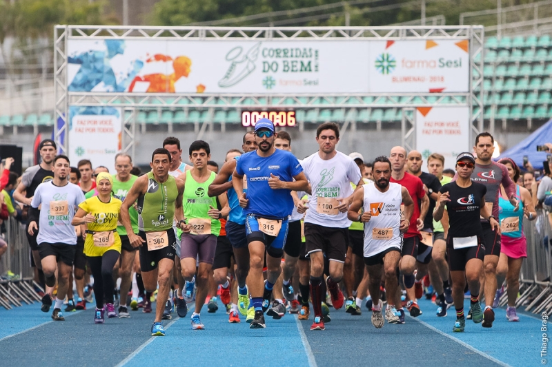Em 2018, o circuito reuniu mais de 15,4 mil participantes nas 16 etapas realizadas em todas as regiões do estado. Foto: Thiago Braga