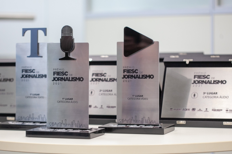 Nesta quarta-feira (24): FIESC entrega Prêmio de Jornalismo