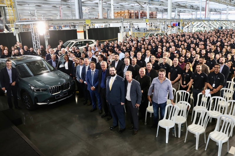 Novo BMW X1 começa a ser produzido na fábrica do BMW Group em Araquari