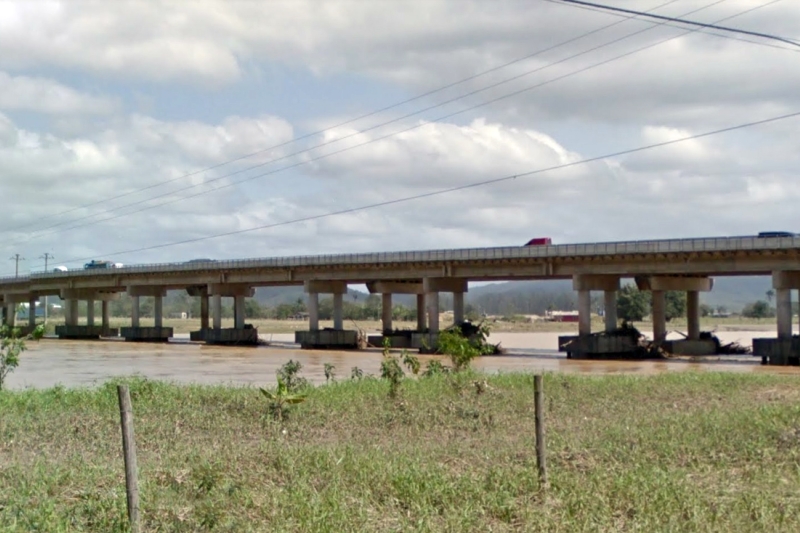 À ANTT, FIESC pede mudança em projeto de ponte da BR-101 sobre o rio Itajaí