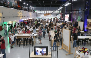 Visitantes conhecerão o Espaço Maker do SESI. Foto: Pedro Waldrich