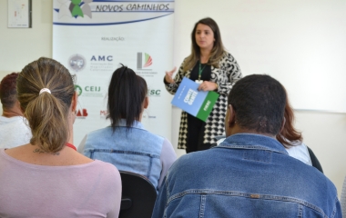 Jovens atendidos em serviços de acolhimento de Criciúma e região participarão das formações. Foto: Clara Fernandes