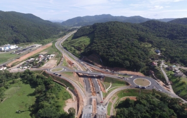 Contorno Viário da Grande Florianópolis (Foto: Autopista Litoral Sul)
