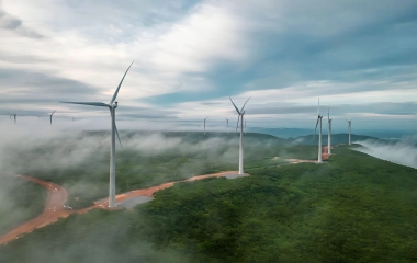 Produção de energia eólica é a que mais cresce dentre as fontes de eletricidade no Brasil nos últimos anos, segundo a Aneel. Foto: Divulgação/Anemus
