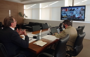 Em reunião com Ministério da Economia, FIESC defende redução temporária do imposto de importação do aço
