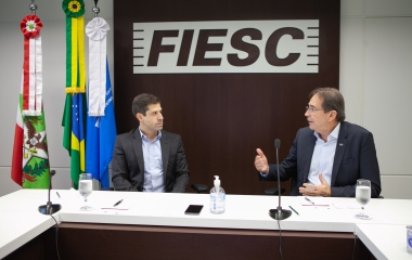 Na FIESC, setor da construção reúne-se com secretário de Desestatização
