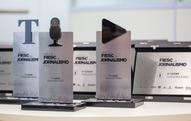 Nesta quarta-feira (24): FIESC entrega Prêmio de Jornalismo