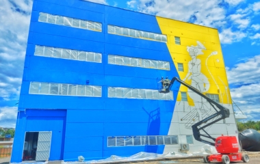 Parque da Inovação de Jaraguá do Sul e Instituto Eggon Silva ganham esculturas e grafite gigante