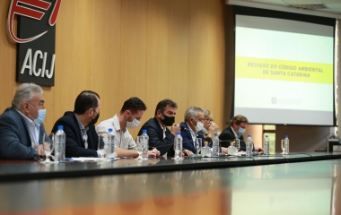 Em Joinville, FIESC apresenta sugestões para a revisão do Código do Meio Ambiente