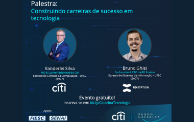 Nesta quinta, às 18h: palestra Construindo carreiras de sucesso em tecnologia
