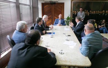 COFEM discute agenda do setor produtivo com o presidente da ALESC