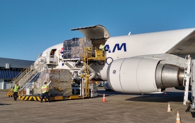 Movimentação de cargas cresce nos aeroportos catarinenses
