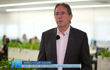 Programa de responsabilidade social da FIESC é apresentado no Jornal Nacional como exemplo para o Brasil