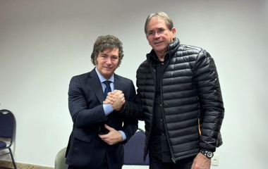 FIESC participa de encontro com Javier Milei