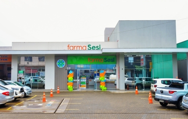 farmaSesi, rede de farmácias do SESI/SC, inaugura filial em São Lourenço do Oeste