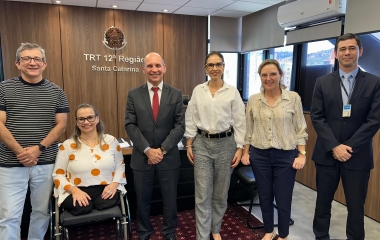 FIESC convida presidente do TRT-SC para evento sobre inclusão no mercado de trabalho