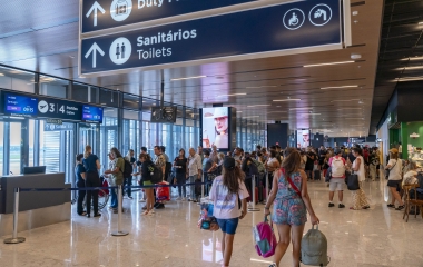 Aeroporto de Florianópolis tem o carnaval mais movimentado da história do terminal