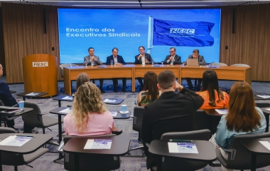 Na FIESC, sindicatos industriais alinham estratégias para fortalecer atuação 