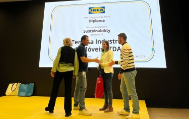 Temasa, de Caçador, recebe prêmio de sustentabilidade da IKEA