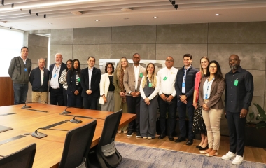 Comitiva de Angola visita SENAI/SC para conhecer infraestrutura educacional