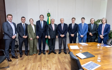 Em encontro com Alckmin, FIESC defende negociações com EUA, sem retaliação
