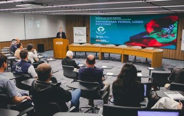 IMA apresenta programa Penso, logo destino para indústrias na FIESC