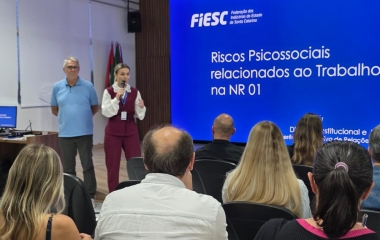 FIESC promove debates regionais sobre atualização da NR-1
