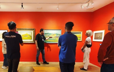 Professores do Bairro Educador participam de formação artística no Instituto Collaço Paulo