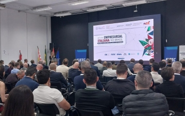 Missão empresarial italiana reúne mais de 60 empresas e organizações em Blumenau 