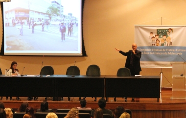 Superintendente do IEL/SC, Natalino Uggioni, que destacou os esforços para a ampliação da cobertura em Santa Catarina. (Foto: Fábio Almeida)