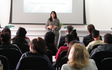 No Alto Uruguai, 23 adolescentes participarão das formações oferecidas por SESI, SENAI e IEL (Foto: Paulo Gonçalves)