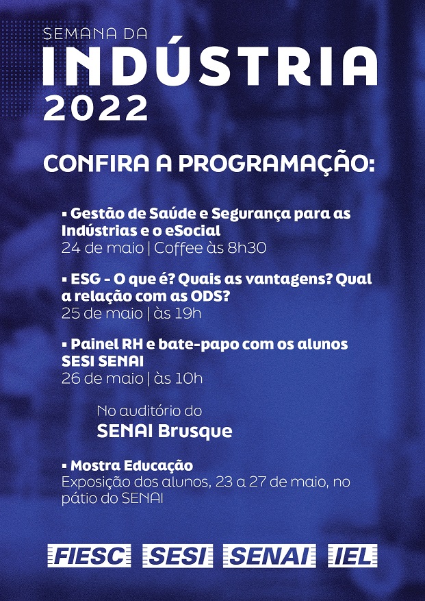 Semana da Indústria - Vale do Itajaí Mirim - 2022