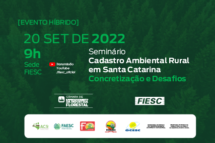 Seminário Cadastro Ambiental Rural em Santa Catarina - Concretizações e Desafios 