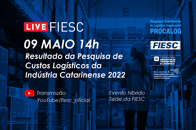 Resultado da Pesquisa de  Custos Logísticos da  Indústria Catarinense  2022