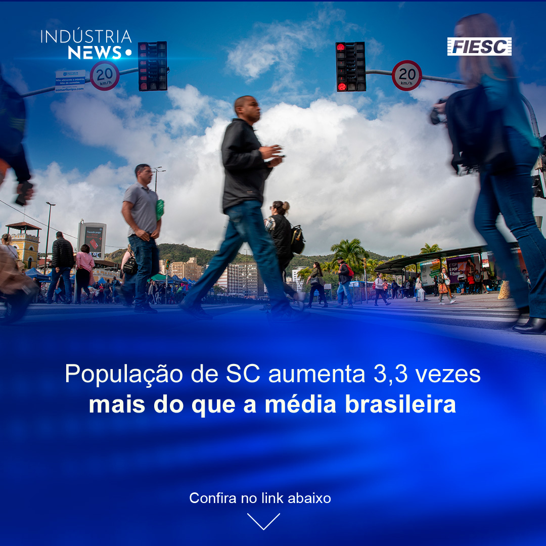 Dinamismo econômico impulsiona população de SC | Estado tem 71 cidades em emergência pelas chuvas