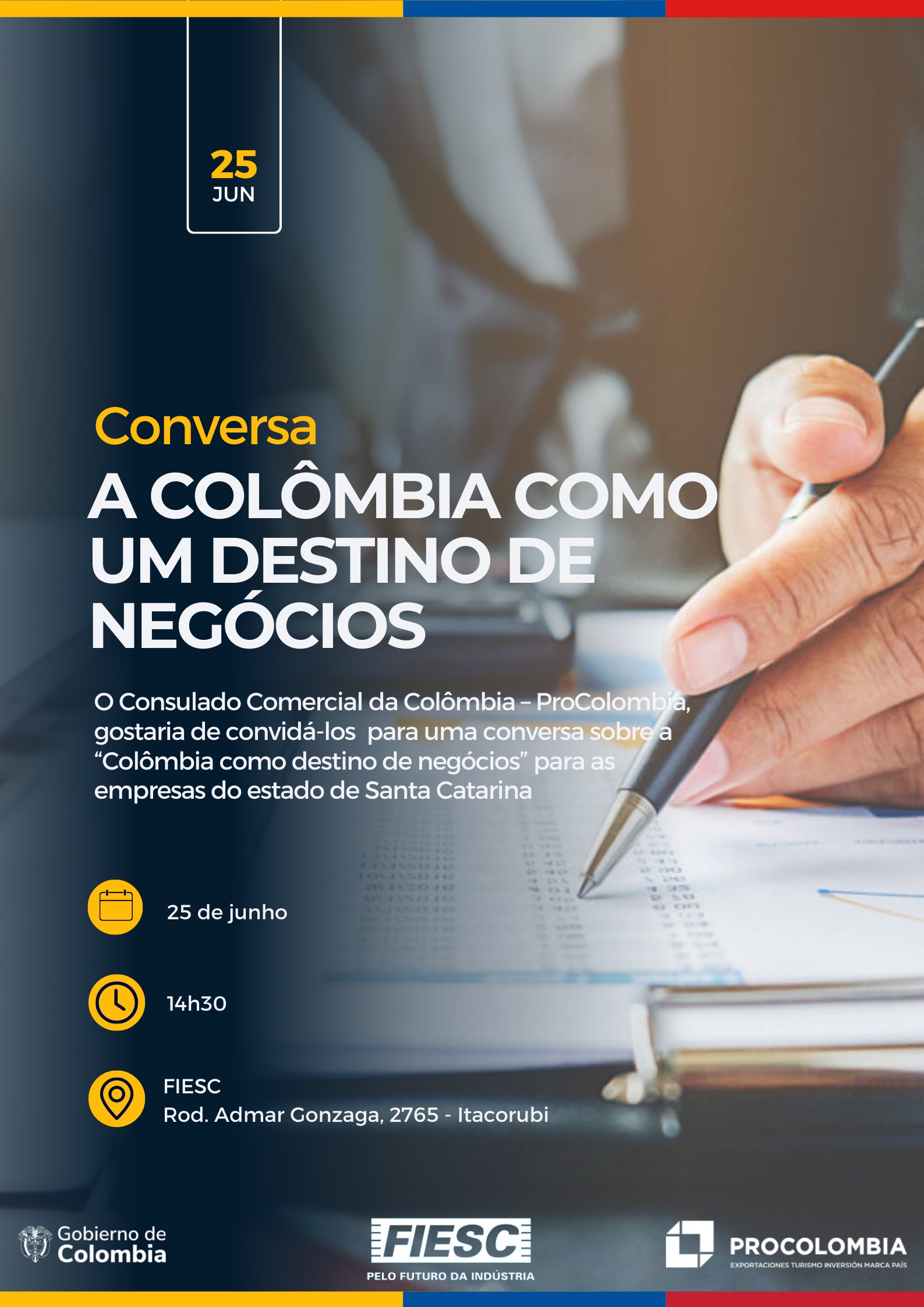 A Colômbia como um destino de negócios 