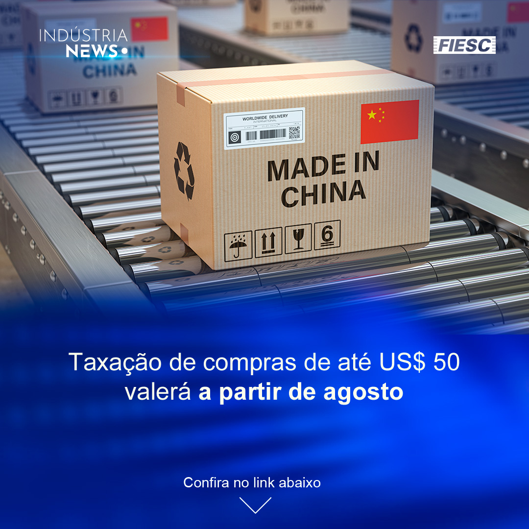 Taxação de compras até US$ 50 começa em agosto| C-Pack inaugura fábrica em Portugal