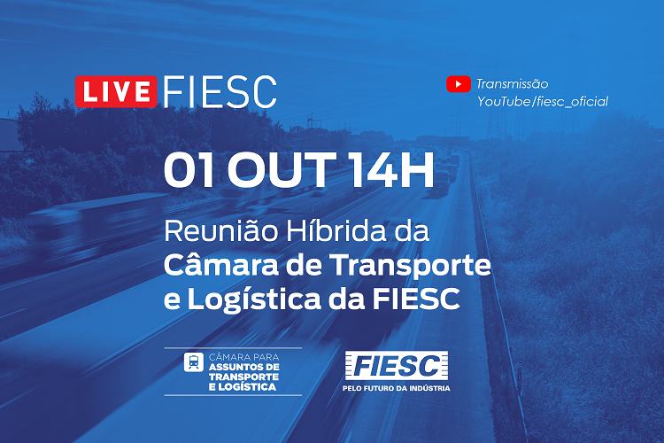 Reunião Híbrida da Câmara de Transporte e Logística da FIESC