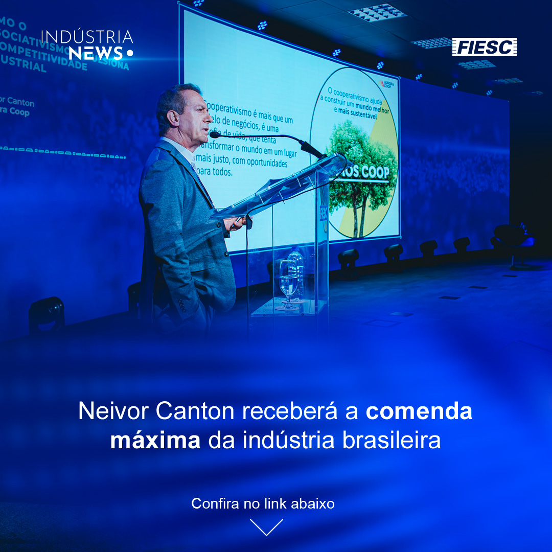Neivor Canton recebe homenagem nacional da indústria | Moda produzida em SC ganha campanha