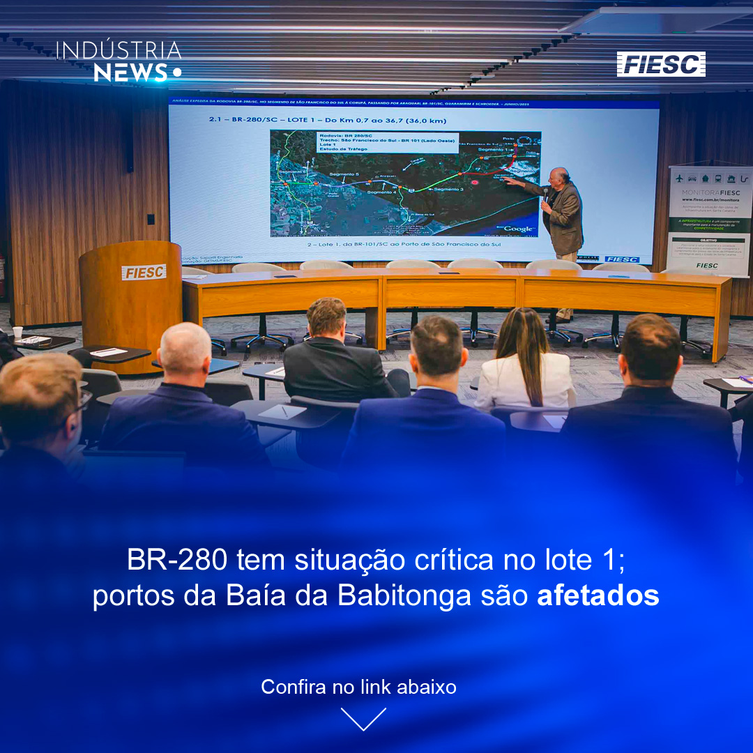 BR-280 afeta portos | Conta de luz deve subir