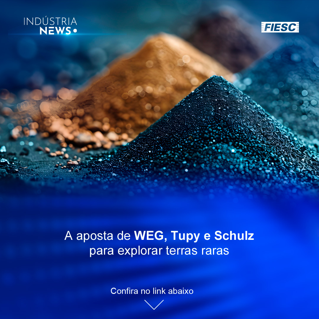 Empresas de SC apoiam projeto pioneiro do SENAI, que trabalha para alavancar produção de ímãs permanentes